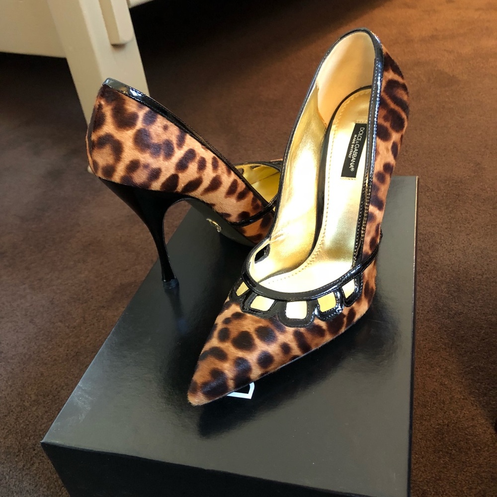 Dolce & Gabbana Leopard Heels